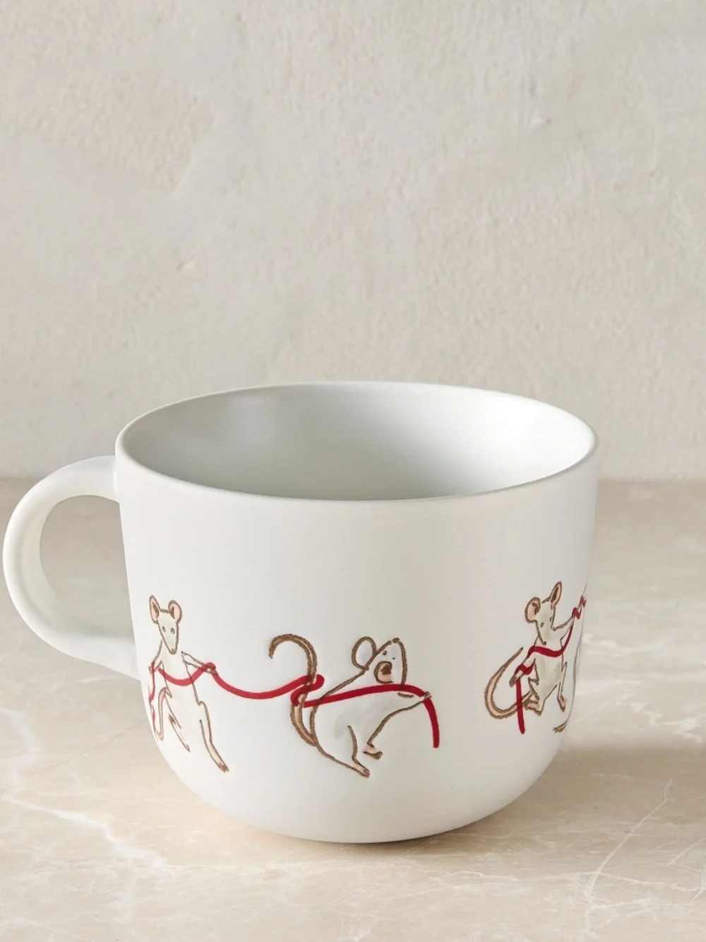 Naughty or Mice Stoneware  Set of Two Mug